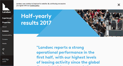 Desktop Screenshot of annualreport2008.landsecurities.com