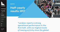 Desktop Screenshot of annualreport2012.landsecurities.com